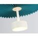  Подвесной светодиодный светильник LH72611 WH/GR белый/бирюзовый 6W 3000K D300*260-1770