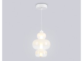  Подвесной светодиодный светильник LH11056 WH/FR белый/белый матовый 18W 3000K D230*350