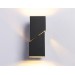  Настенный светильник со сменной лампой FW2475 BK черный G9 max 40W 155*60*90