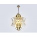  Подвесная люстра с хрусталем LH41017/12 BS/CL латунь/прозрачный E14*12 max 40W D560*660