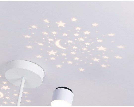  Потолочный светодиодный светильник с пультом FL51631/4+1 WH белый 3000K-6400K 48W 910*745*300 (ПДУ ИК)