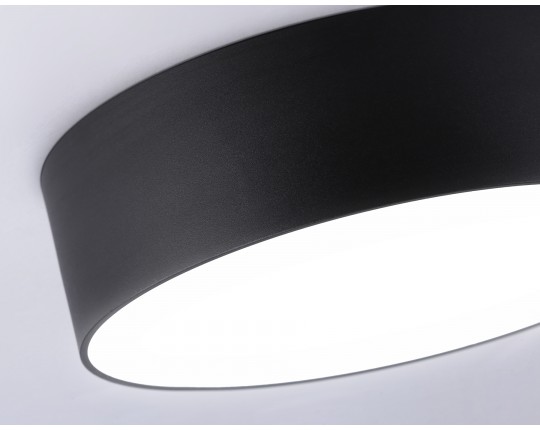 Светильник светодиодный потолочный FV5530 BK черный LED 45W 4200K D400*58 (Без ПДУ)