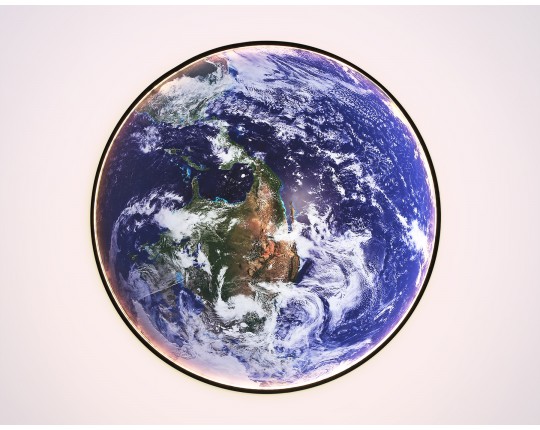  Настенно-потолочный светодиодный светильник FW11134 BK черный 31W LED 3000-6400K D500*38