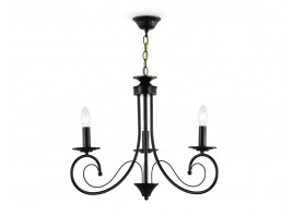  Подвесная люстра TR9606/3 BK черный E14/3 max 40W D560*650