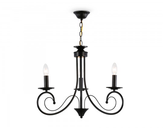  Подвесная люстра TR9606/3 BK черный E14/3 max 40W D560*650