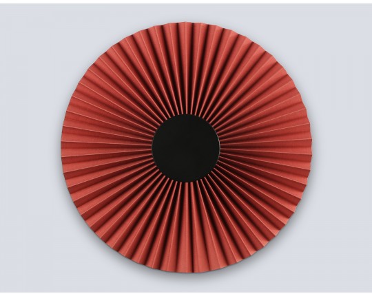  Настенный светодиодный светильник LH72653 BK/RD черный/красный 6W 3000K D300*100