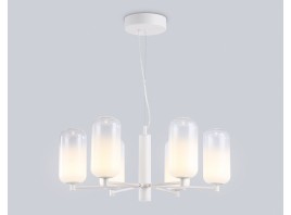  Подвесной светодиодный светильник LH11107/6 WH/FR белый/белый матовый 24W 3000K D630*280