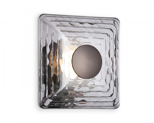  Настенный светодиодный светильник LH31037 GR/SM серый/дымчатый 6W 3000K 150*150*85