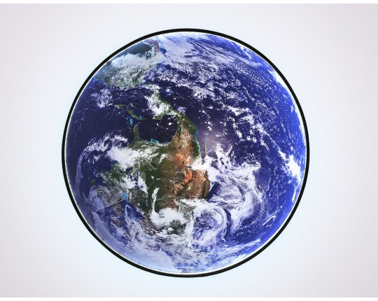  Настенно-потолочный светодиодный светильник FW11134 BK черный 31W LED 3000-6400K D500*38