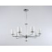  Подвесная люстра LH56003/7 СH/FR хром/белый матовый E14*7 max 40W D790*1260