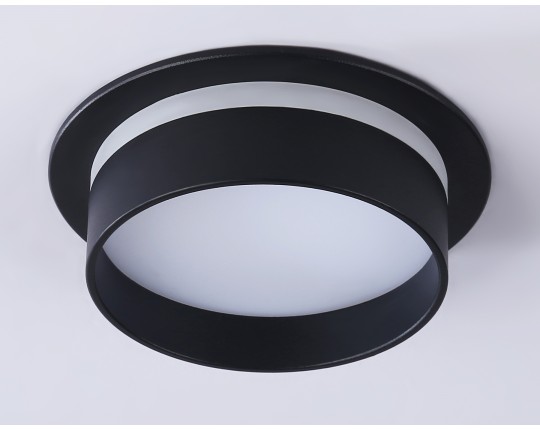 Светильник встраиваемый TN5213 BK черный GX53 D110*58