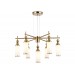  Подвесная люстра LH55278/7 BS/FR латунь/белый матовый E14*7 max 40W D640*1390