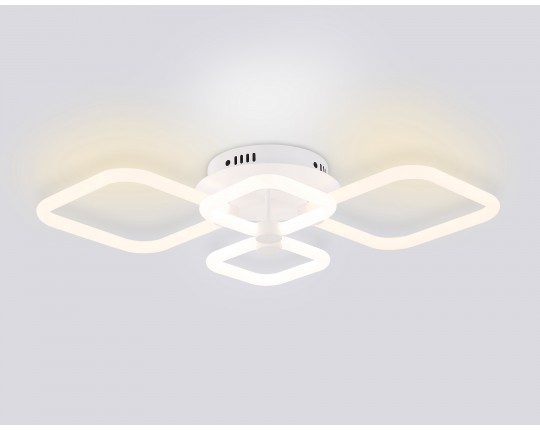 Потолочный светодиодный светильник с пультом FA3822/4 WH белый 3000K-6400K 86W 720*430*130 (ПДУ ИК)