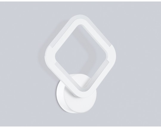  Светильник светодиодный настенный FA8951 WH белый 10W 3000-6000K 245*205*50