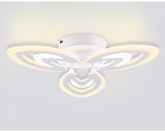  Потолочный светодиодный светильник с пультом FA4545/3 WH белый 3000K-6400K 38W 425*385*75 (ПДУ ИК)