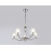  Подвесная люстра LH57081/5 SN/FR никель/белый матовый E14/5 max 40W D690*790