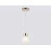  Светильник подвесной со стеклянным плафоном TR3401 FGD золото E27 max 60W D135*1000
