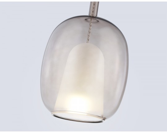  Подвесной светильник LH11125 BK/WH/TI черный/белый/янтарь E27 max 60W D175*310