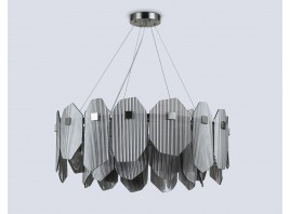 Подвесной светильник LH31203/8 SN/SM сатин никель/дымчатый E14*8 max 40W D650*270