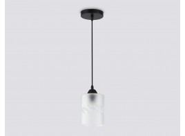 Светильник подвесной со стеклянным плафоном TR3409 BK черный E27 max 60W D120*1000