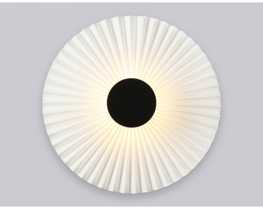  Настенный светодиодный светильник LH72641 BK/WH черный/белый 6W 3000K D300*100