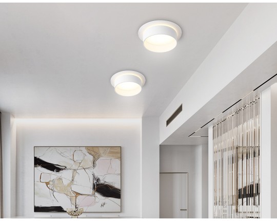 Светильник встраиваемый TN5212 WH белый GX53 D110*58