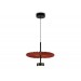  Подвесной светодиодный светильник LH72613 BK/RD черный/красный 6W 3000K D300*260-1770