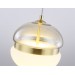  Подвесной светодиодный светильник LH11001 GD/FR золото/белый матовый 20W 3000K D180*200