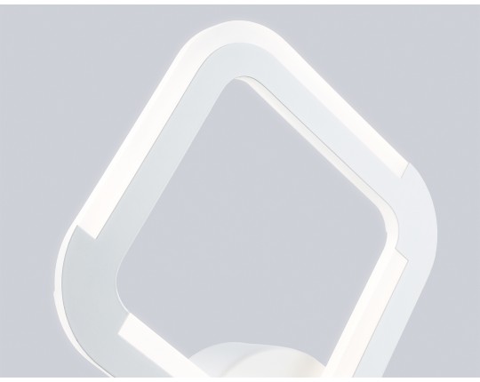  Светильник светодиодный настенный FA8951 WH белый 10W 3000-6000K 245*205*50