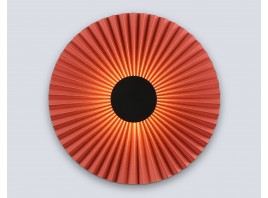  Настенный светодиодный светильник LH72653 BK/RD черный/красный 6W 3000K D300*100