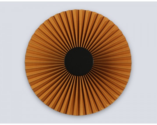  Настенный светодиодный светильник LH72647 BK/CF черный/кофе 6W 3000K D300*100