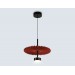  Подвесной светодиодный светильник LH72613 BK/RD черный/красный 6W 3000K D300*260-1770