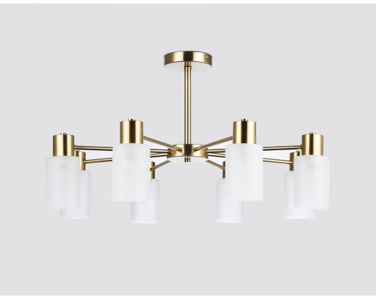  Подвесной светильник TR9584/8 BS латунь E14*8 max 40W 720*720*385