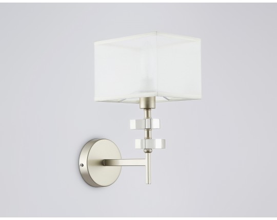  Настенный светильник с абажуром LH71335 CGD золото E14 max 40W 240*130*300