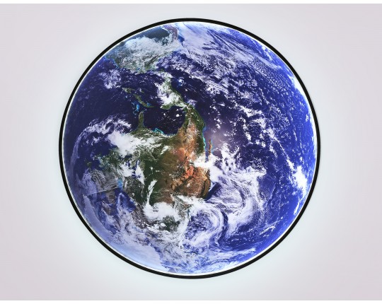  Настенно-потолочный светодиодный светильник FW11136 BK черный 50W LED 3000-6400K D800*38