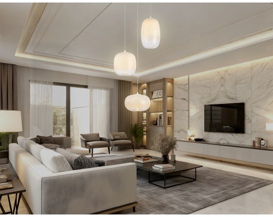  Подвесной светодиодный светильник LH11096/3 WH/FR белый/белый матовый 12W 3000K D350*1505