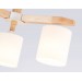  Подвесная люстра TR83112/3 WH/LW белый/светлое дерево E27/3 max 40W D580*320