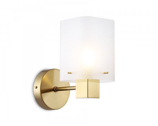  Настенный светильник LH57035 BS/SM латунь/дымчатый E14 max 40W 195*110*185