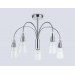  Люстра на штанге LH55651/5 СH/CL хром/прозрачный E14*5 max 40W D600*440