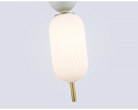  Настенный светильник со сменной лампой LH53108 BS/GR/FR латунь/серый/белый матовый G9 max 28W 100*200*570