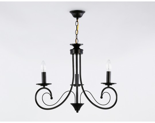  Подвесная люстра TR9606/3 BK черный E14/3 max 40W D560*650