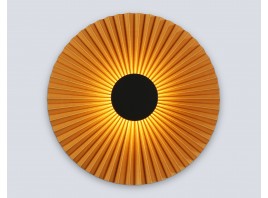  Настенный светодиодный светильник LH72647 BK/CF черный/кофе 6W 3000K D300*100