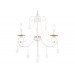  Подвесная люстра с хрусталем TR4915/3 WH/GD белый/золото E14/3 max 40W D550*860