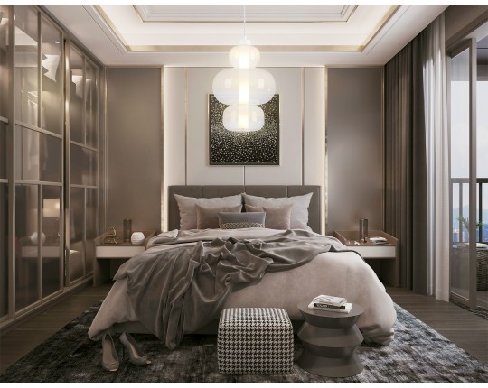  Подвесной светодиодный светильник LH11056 WH/FR белый/белый матовый 18W 3000K D230*350