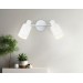  Настенно-потолочный спот в стиле лофт TR8664/2 WH белый E14/2 max 60W 360*100*190