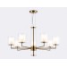  Подвесная люстра LH56013/7 BS/FR латунь/белый матовый E14*7 max 40W D790*1260