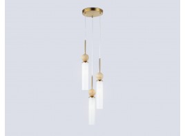  Подвесной светильник LH53257/3 BS/FR латунь/белый матовый E14*3 max 40W D230*1000