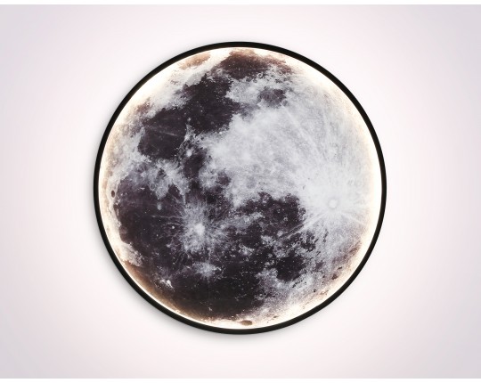  Настенно-потолочный светодиодный светильник FW11110 BK черный 15W LED 3000-6400K D240*38