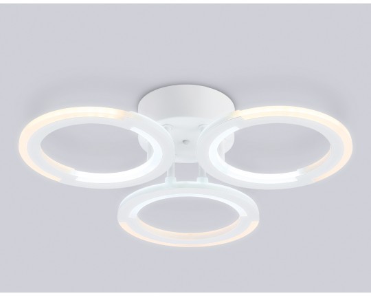  Светильник светодиодный потолочный FA8942/3 WH белый 32W 3000-6000K D420*95 (ПДУ ИК)