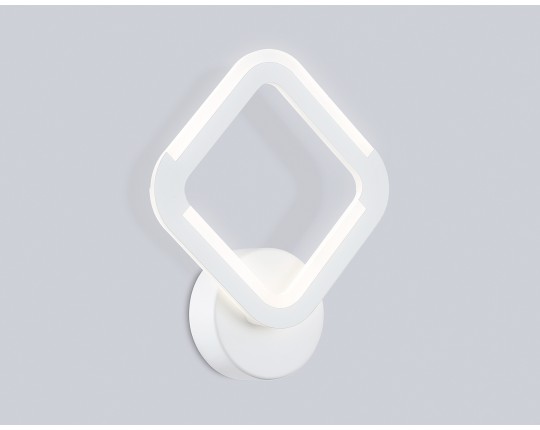  Светильник светодиодный настенный FA8951 WH белый 10W 3000-6000K 245*205*50